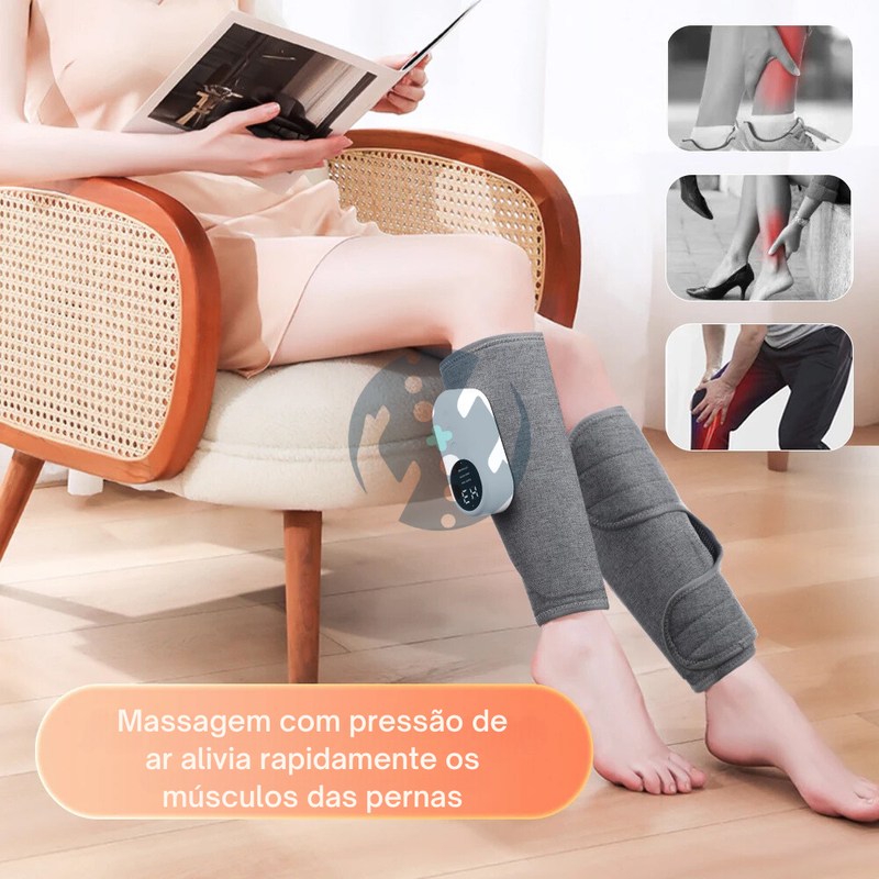 Leg Revive - Massageador de Pernas para Alívio de Dores e Fadiga