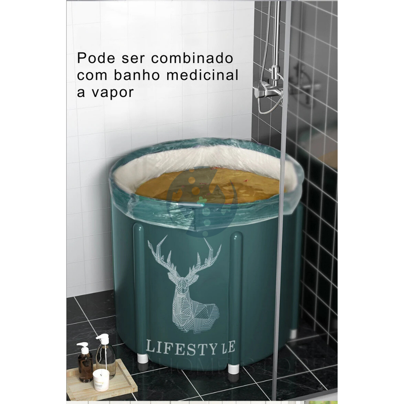 Bath Recovery - Banheira Portátil para Banhos de Gelo