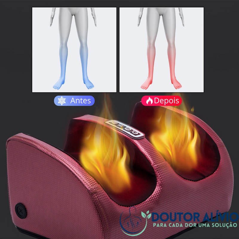 RelaxFeet - Massageador Elétrico Terapêutico Para Os Pés