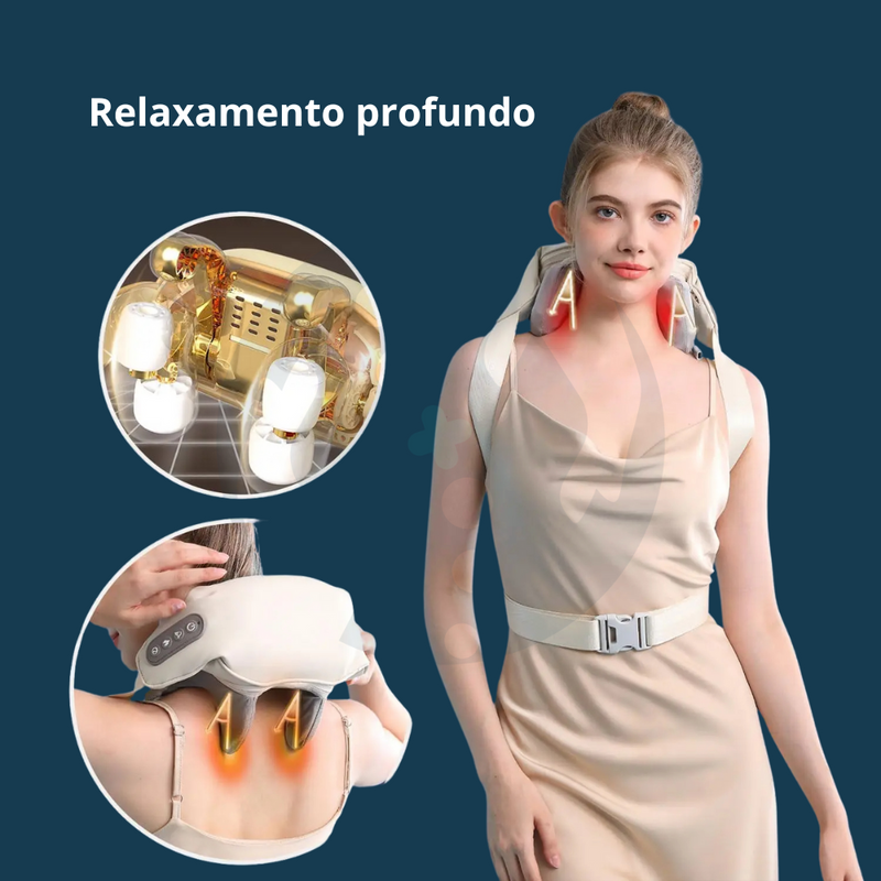 CervRelax - Massageador Elétrico Para Cervical