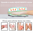 HandEase - Massageador de Compressão e Aquecimento Profissional Para As Mãos