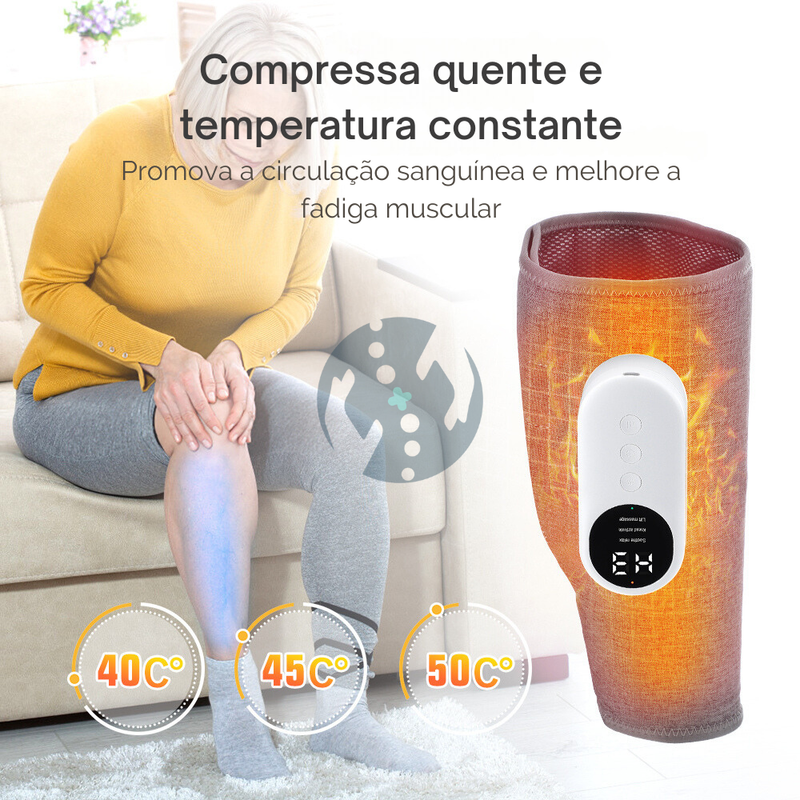 Leg Revive - Massageador de Pernas para Alívio de Dores e Fadiga