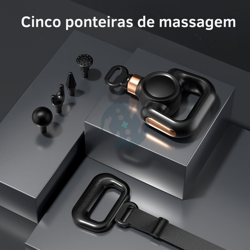 BioPulse - Pistola e Cinta de Massagem Profissional