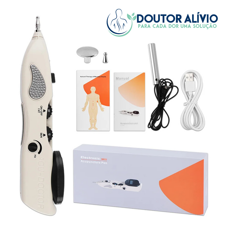 AcuPoint - Caneta de Acupuntura Com Display Digital Profissional