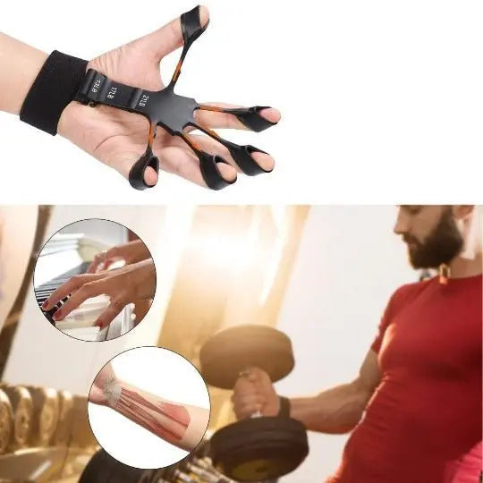 Finger Gripster - Fortalecedor De Mãos e Punhos - Doutor Alívio - Para Cada Dor Uma Solução