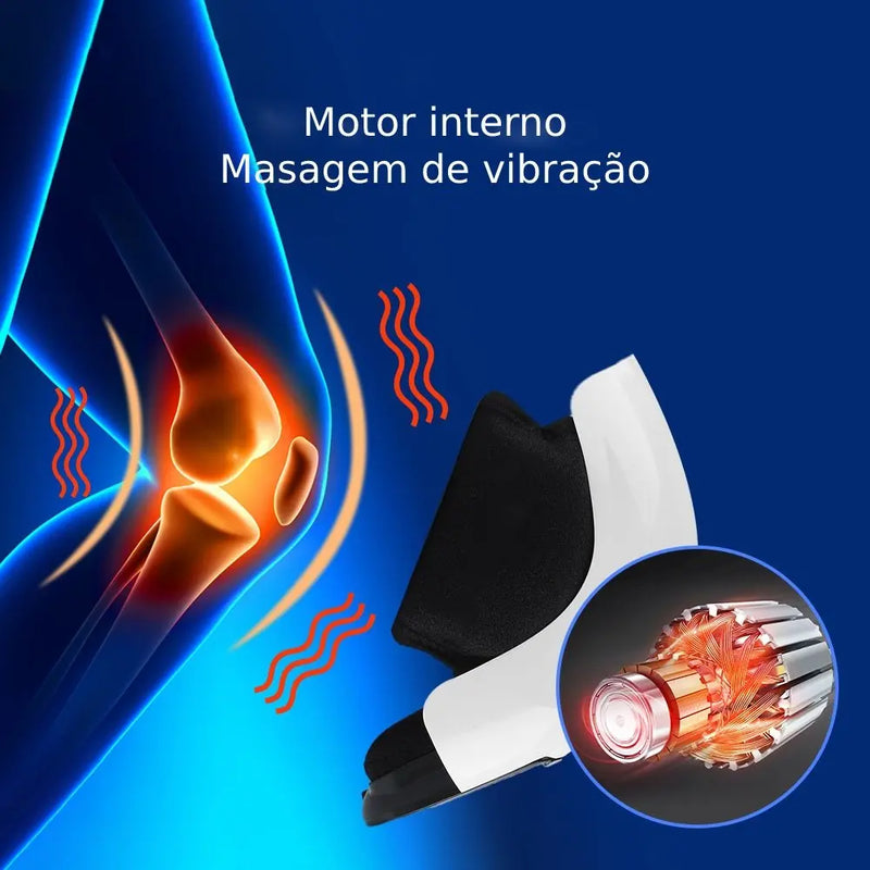 Knee Relax - Joelheira Elétrica Inteligente Para Massagem - Doutor Alívio - Para Cada Dor Uma Solução