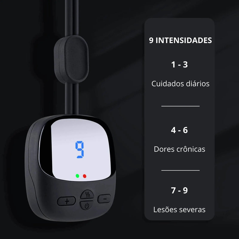 PulseCare Massageador de Pescoço Elétrico Portátil Para Alívio Das Dores Cervicais - Doutor Alívio