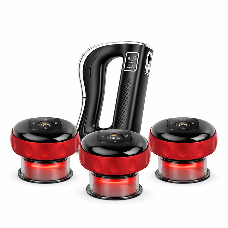 Combo HyperBlade + Kit 3 Unidades Ventlife - Liberação Miofascial + Ventosaterapia