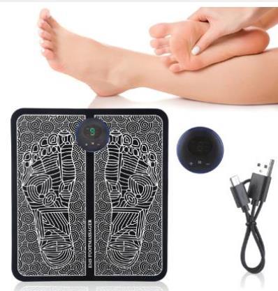 Smart EMS Massage Foot Mat Pulse Physiotherapy Foot Mat Micro Current Foot Foot Massager